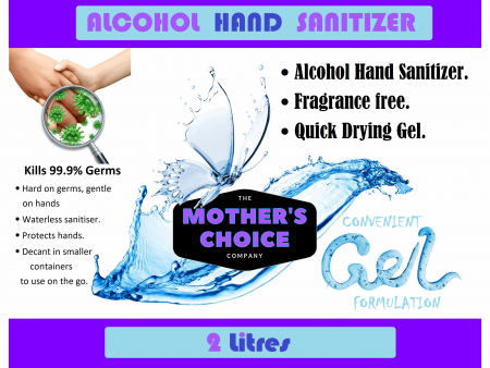 SANITIZING ALCOHOL HAND GEL- 2 LITERS BULK - Image 2