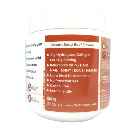 Buy 6 Collagen Instant soup Beef Flavor 300g - Image 3