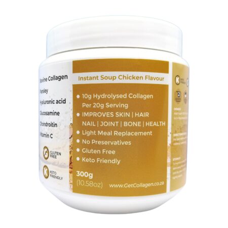 OUT OF STOCK - Buy 6 Collagen Instant soup Chicken Flavor 300g - Image 3